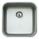 TEKA Fregadero  bajo encimera  BE 40.40. 10125005, Una cubeta, Inoxidable, acabado acero, 45 cm